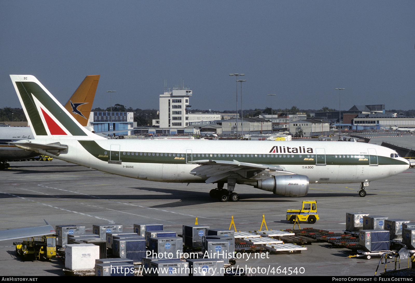 Aircraft Photo of I-BUSC | Airbus A300B4-203 | Alitalia | AirHistory.net #464540