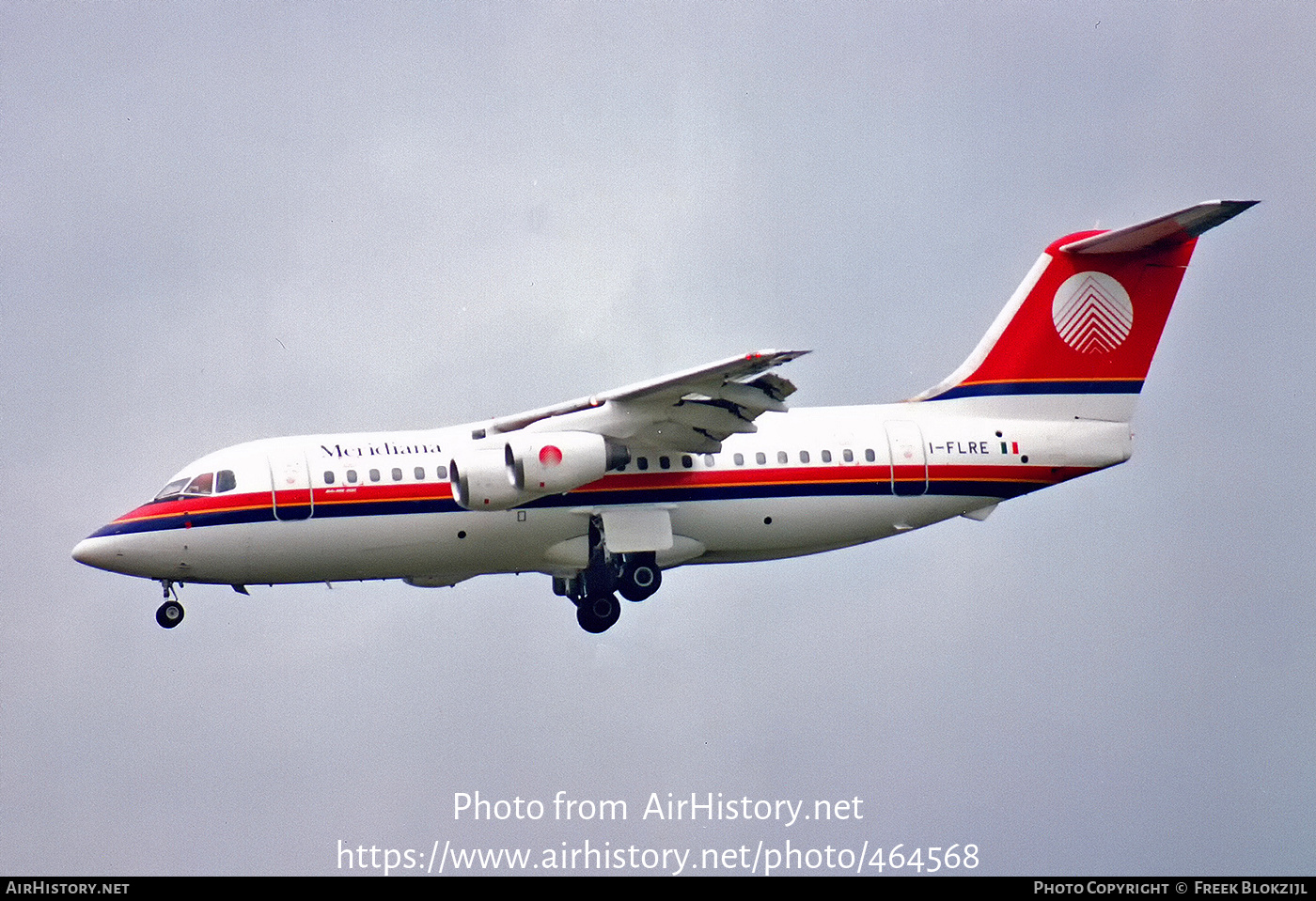 Aircraft Photo of I-FLRE | British Aerospace BAe-146-200 | Meridiana | AirHistory.net #464568