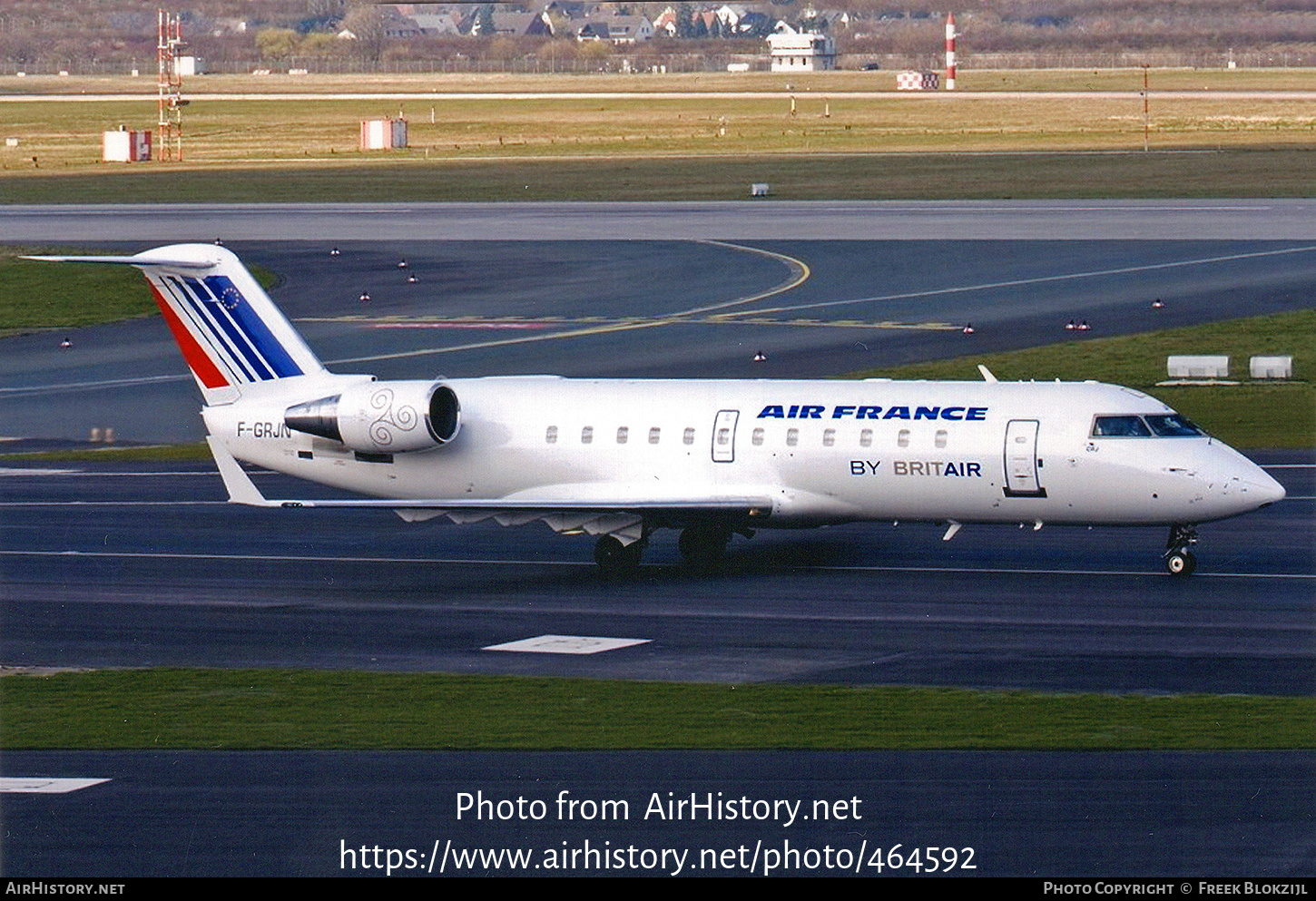 Aircraft Photo of F-GRJN | Bombardier CRJ-100ER (CL-600-2B19) | Air France | AirHistory.net #464592