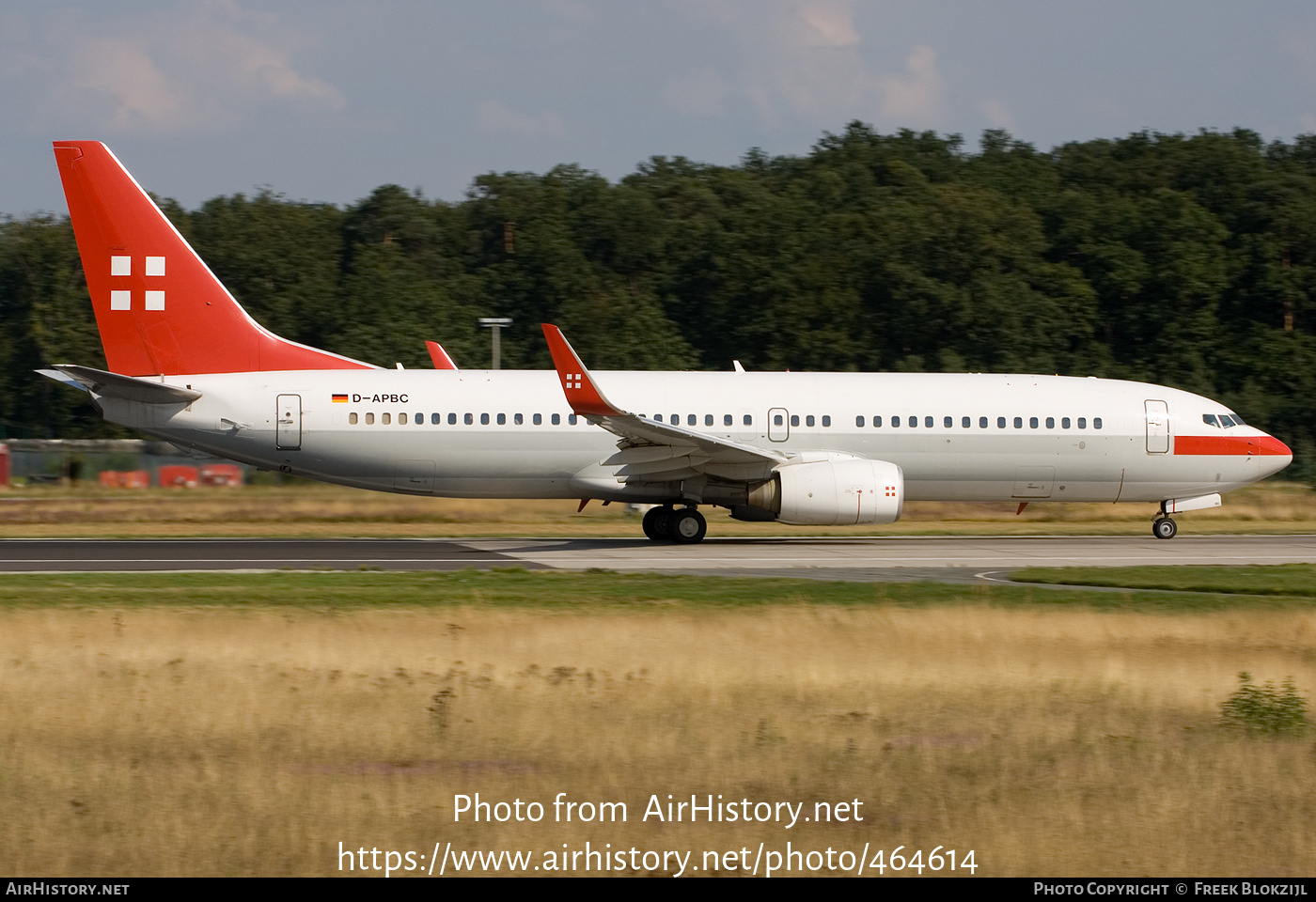 Aircraft Photo of D-APBC | Boeing 737-8BK | PrivatAir | AirHistory.net #464614