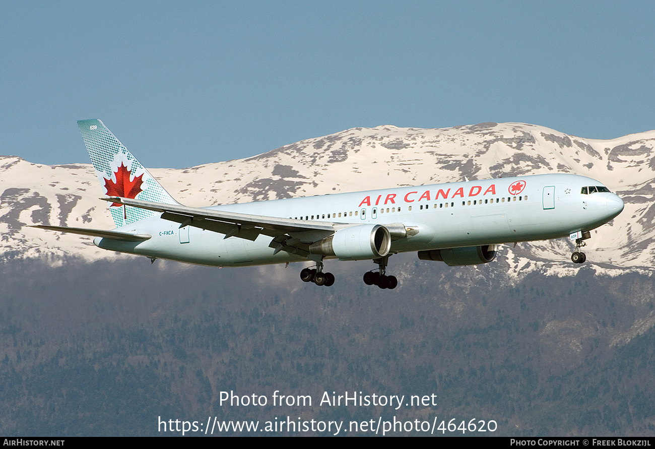 Aircraft Photo of C-FXCA | Boeing 767-375/ER | Air Canada | AirHistory.net #464620