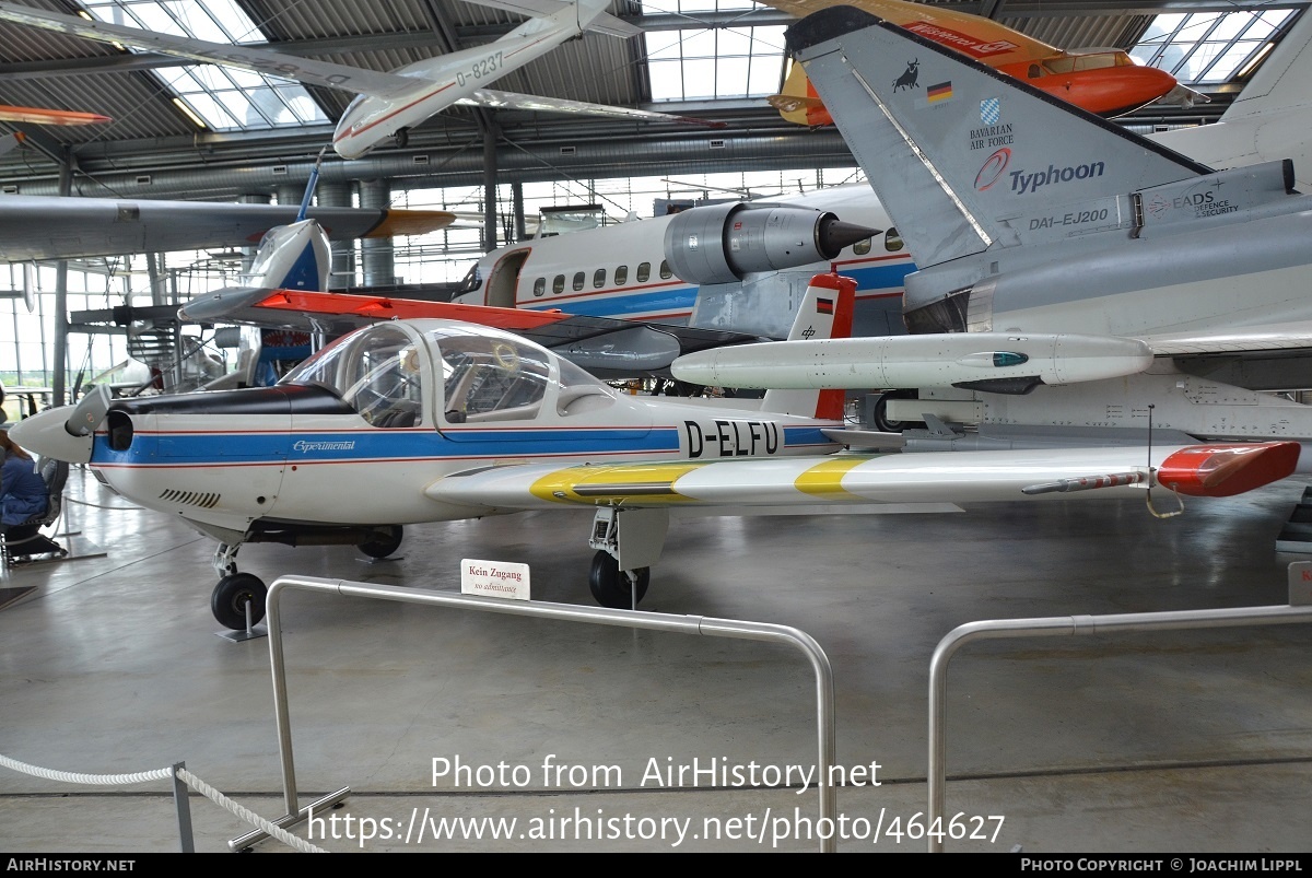 Aircraft Photo of D-ELFU | Leichtflugtechnik-Union LFU 205 | DLR - Deutsches Zentrum für Luft- und Raumfahrt | AirHistory.net #464627