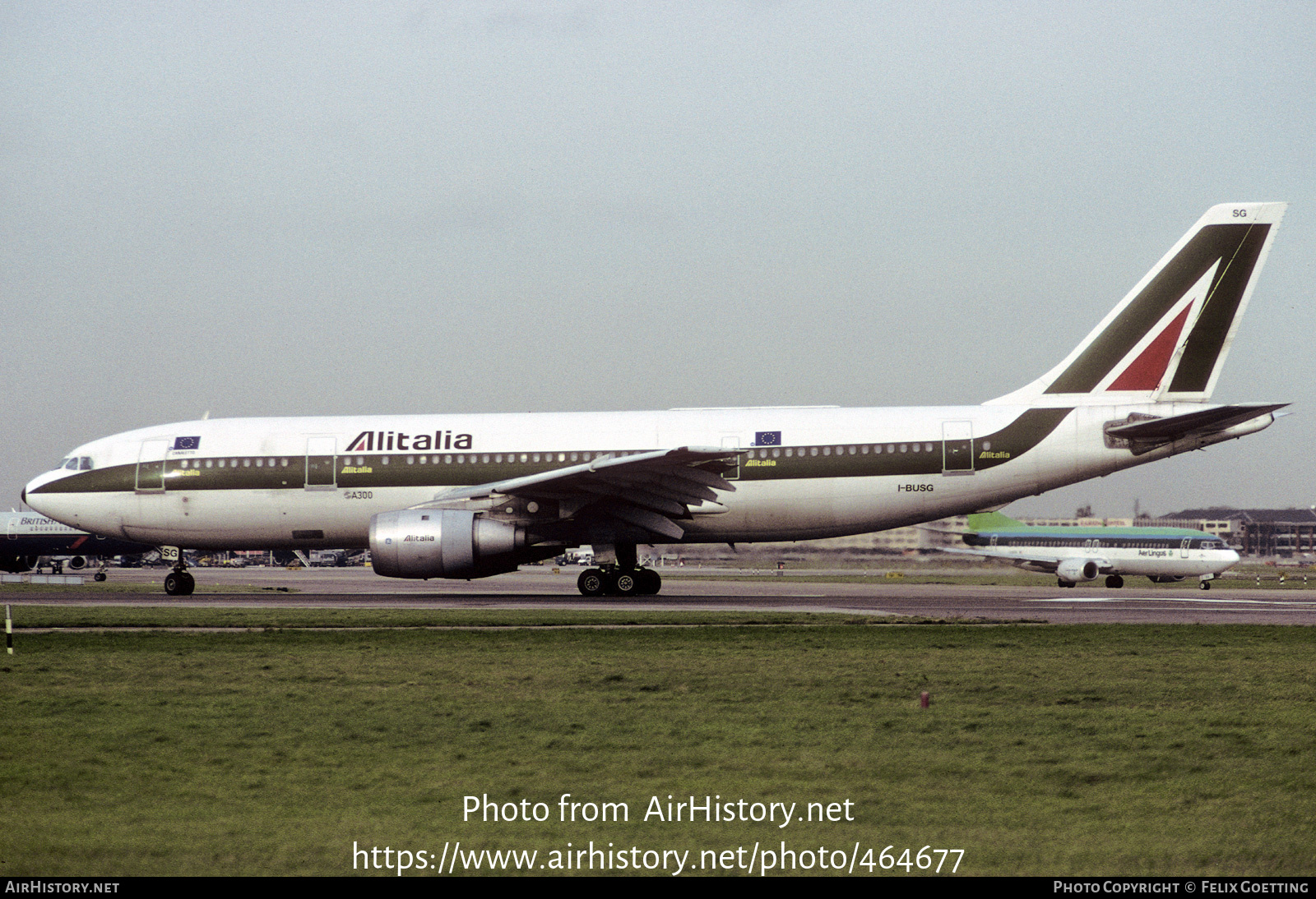 Aircraft Photo of I-BUSG | Airbus A300B4-203 | Alitalia | AirHistory.net #464677