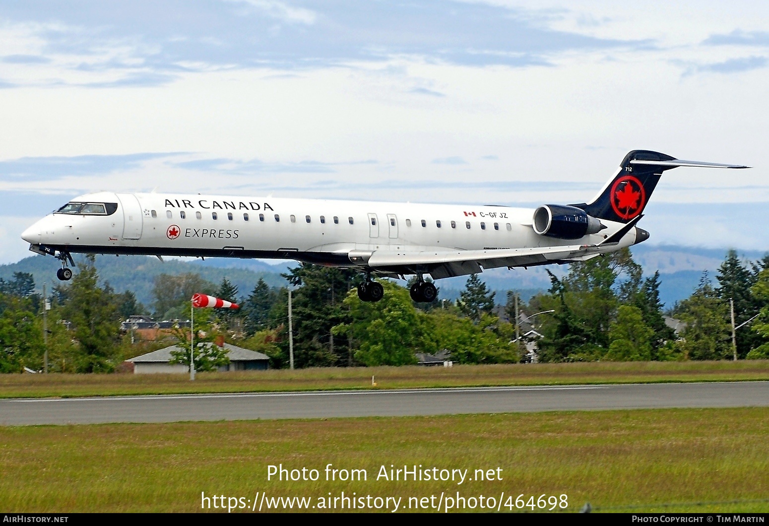 Aircraft Photo of C-GFJZ | Bombardier CRJ-900 (CL-600-2D24) | Air Canada Express | AirHistory.net #464698