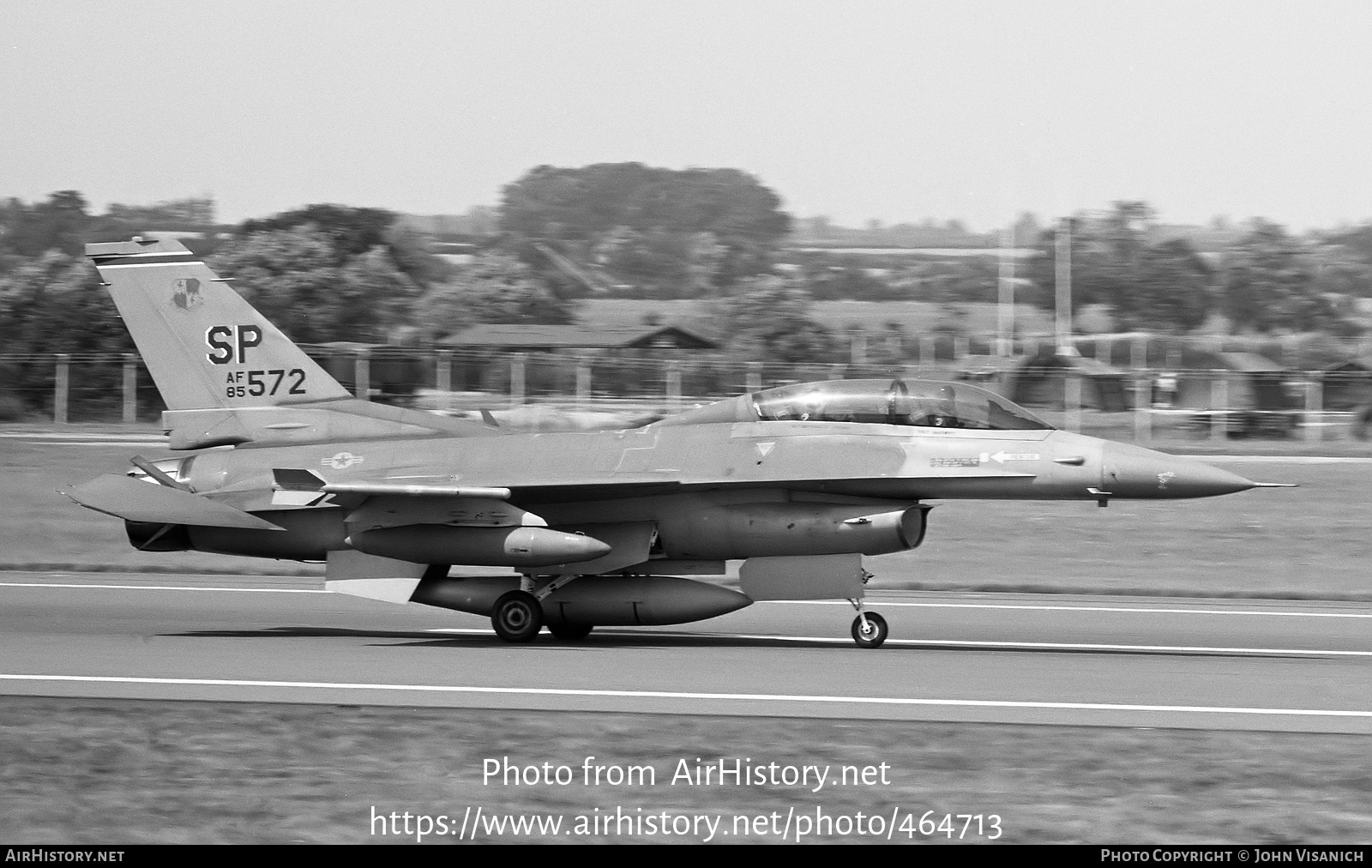 Aircraft Photo of 85-1572 / AF85-572 | General Dynamics F-16D Fighting Falcon | USA - Air Force | AirHistory.net #464713