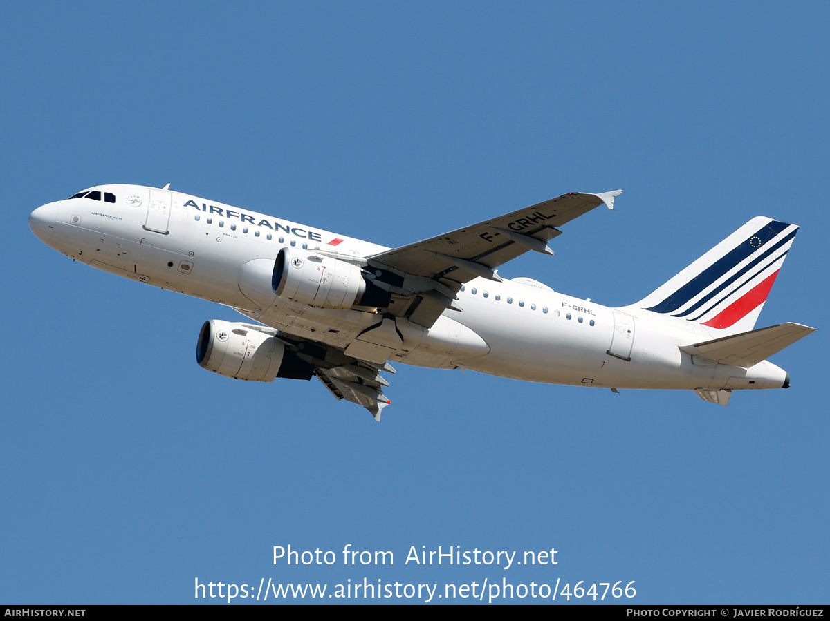 Aircraft Photo of F-GRHL | Airbus A319-111 | Air France | AirHistory.net #464766