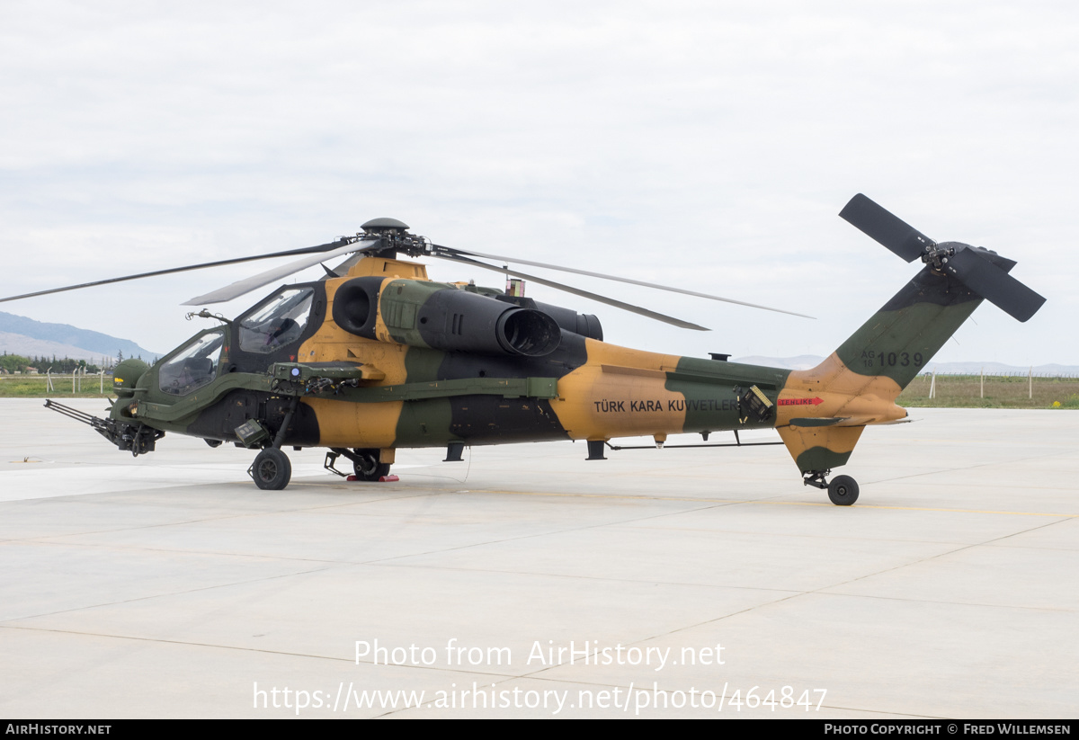 Aircraft Photo of 18-1039 | TAI T-129A ATAK | Turkey - Army | AirHistory.net #464847