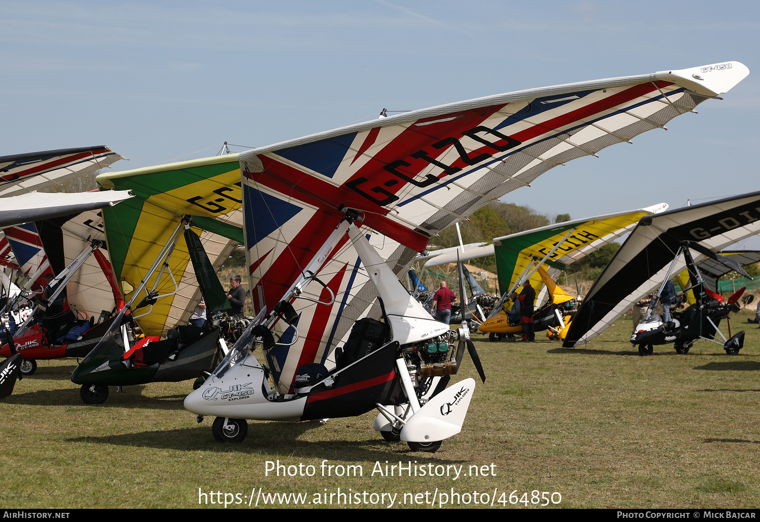 Aircraft Photo of G-CIZD | P&M Aviation Quik GT450 | AirHistory.net #464850