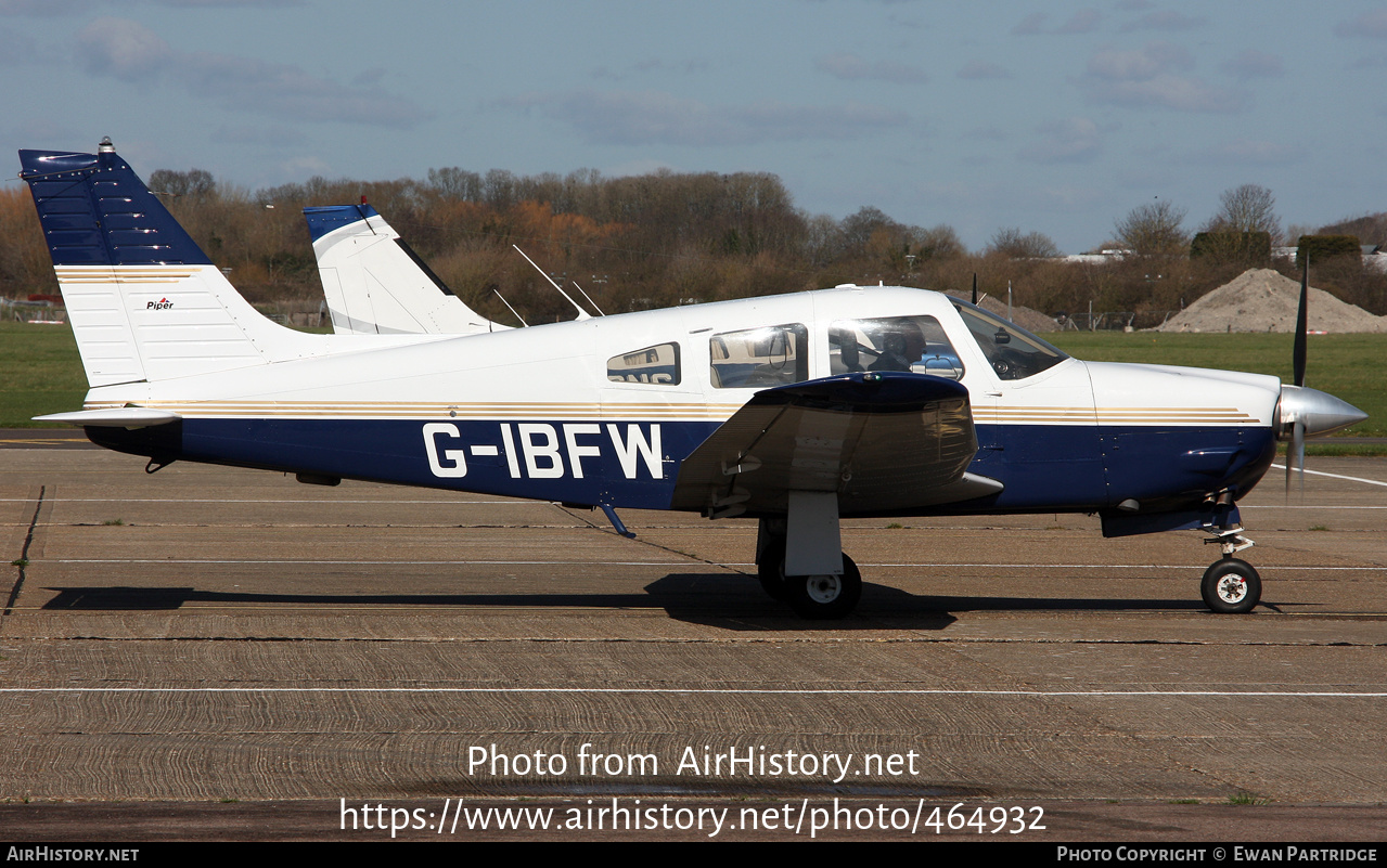 Aircraft Photo of G-IBFW | Piper PA-28R-201 Arrow III | AirHistory.net #464932