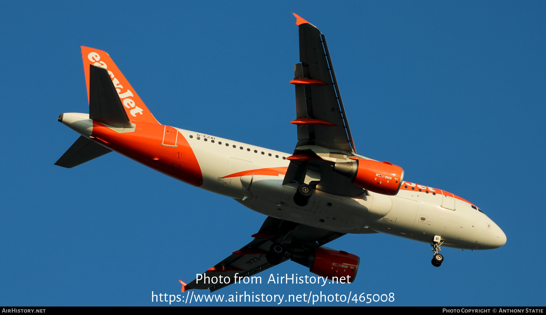 Aircraft Photo of G-EZAI | Airbus A319-111 | EasyJet | AirHistory.net #465008