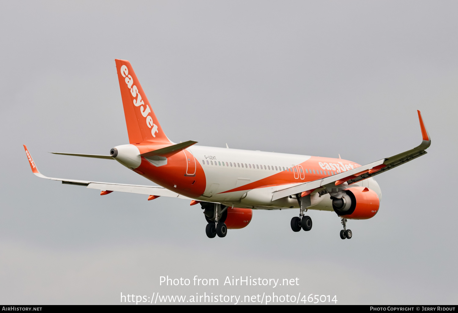 Aircraft Photo of G-UZHT | Airbus A320-251N | EasyJet | AirHistory.net #465014