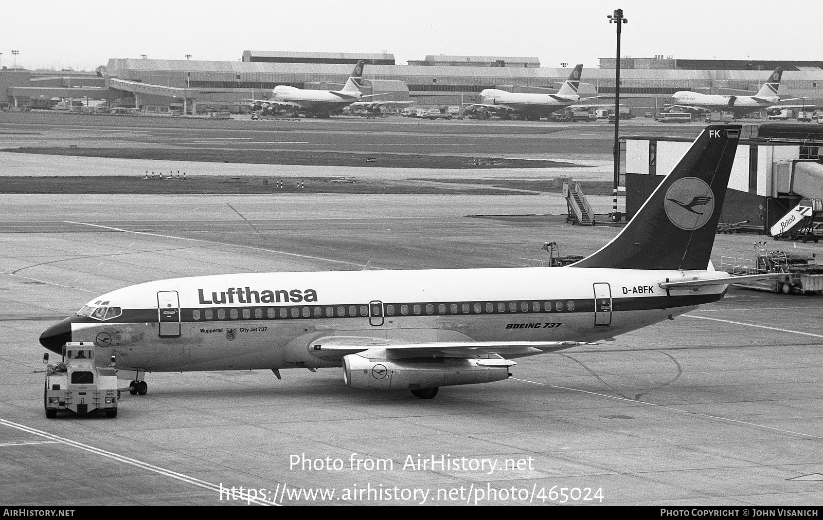 Aircraft Photo of D-ABFK | Boeing 737-230/Adv | Lufthansa | AirHistory.net #465024