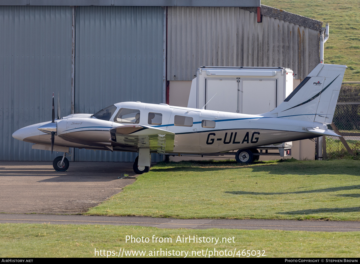 Aircraft Photo of G-ULAG | Piper PA-34-220T Seneca V | AirHistory.net #465032