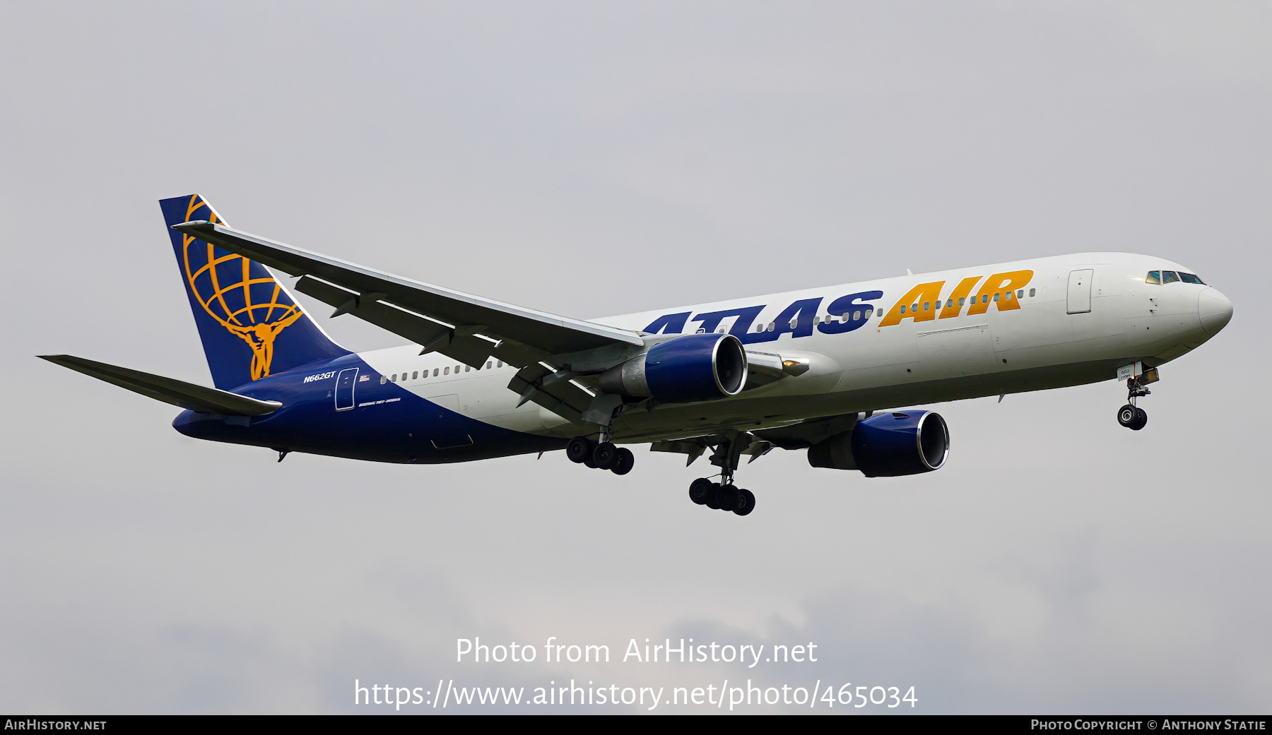 Aircraft Photo of N662GT | Boeing 767-31A/ER | Atlas Air | AirHistory.net #465034