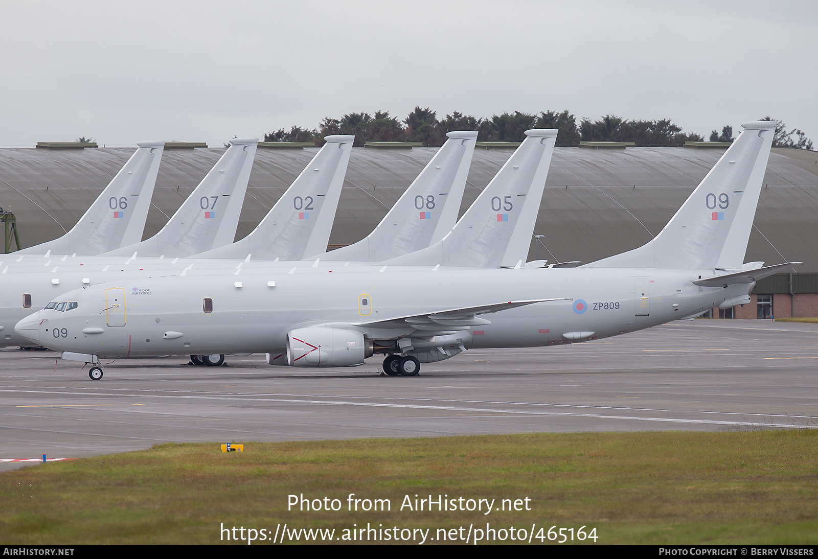 Aircraft Photo of ZP809 | Boeing P-8A Poseidon MRA1 | UK - Air Force | AirHistory.net #465164