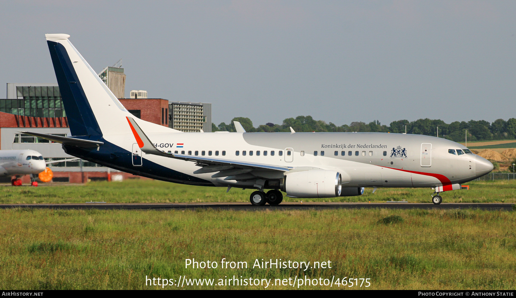 Aircraft Photo of PH-GOV | Boeing 737-700 BBJ | Netherlands Government | AirHistory.net #465175