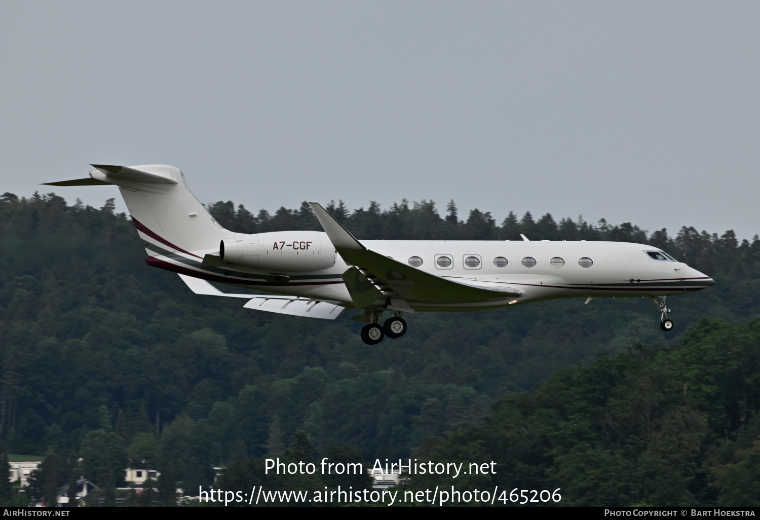 Aircraft Photo of A7-CGF | Gulfstream Aerospace G650ER (G-VI) | AirHistory.net #465206