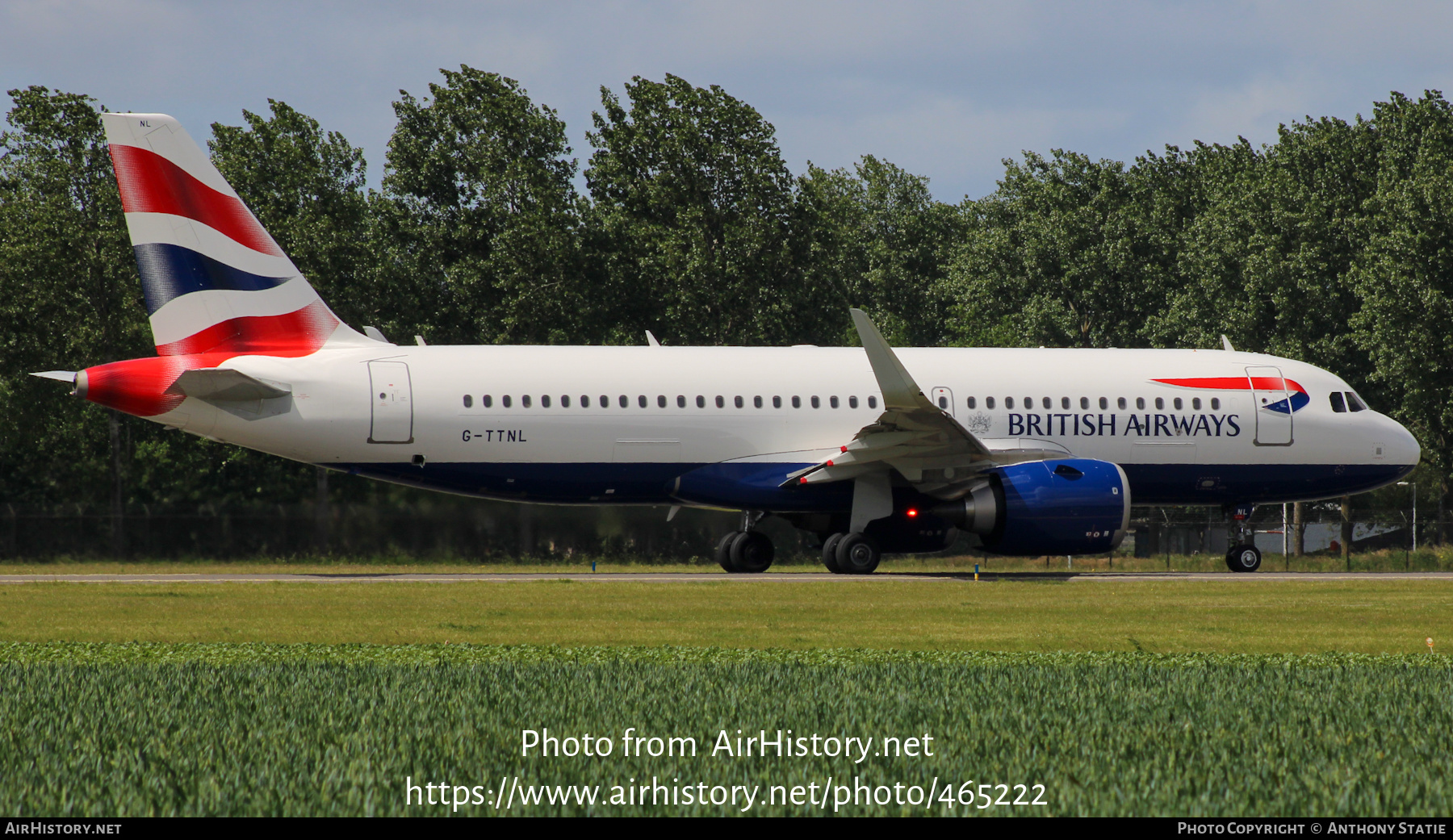 Aircraft Photo of G-TTNL | Airbus A320-251N | British Airways | AirHistory.net #465222