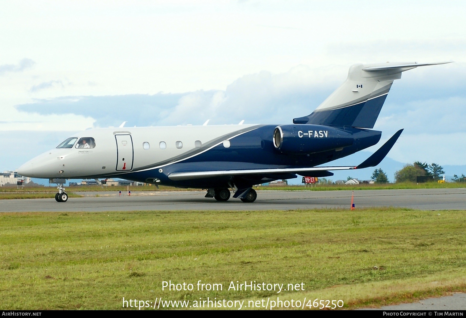 Aircraft Photo of C-FASV | Embraer EMB-545 Praetor 500 | AirHistory.net ...