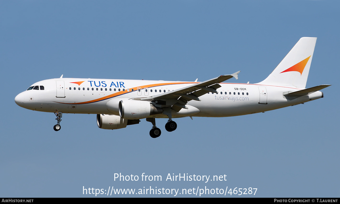 Aircraft Photo of 5B-DDK | Airbus A320-214 | Tus Airways | AirHistory.net #465287