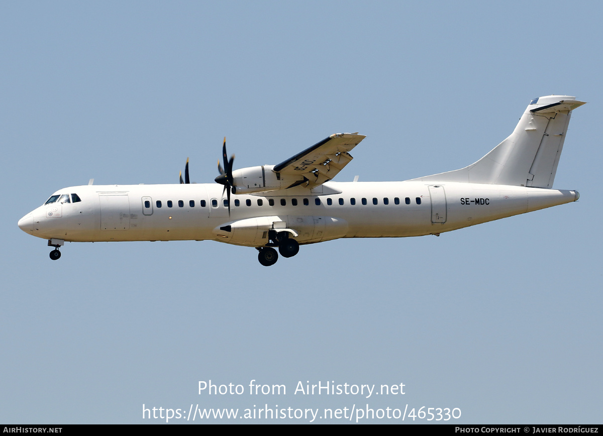 Aircraft Photo of SE-MDC | ATR ATR-72-500 (ATR-72-212A) | AirHistory.net #465330