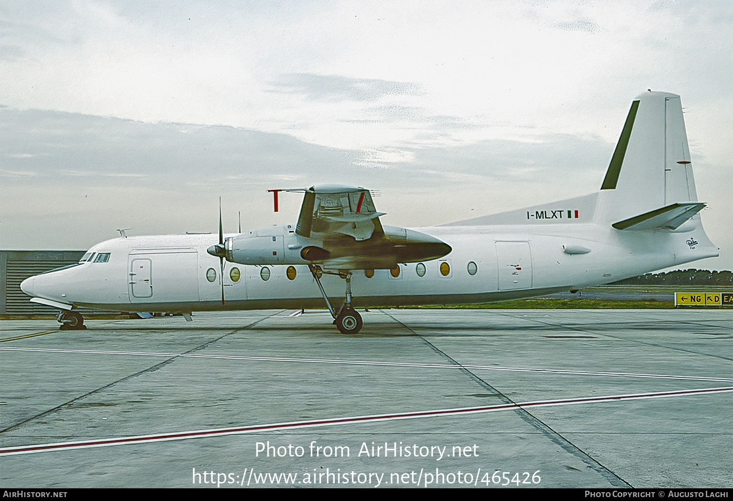 Aircraft Photo of I-MLXT | Fokker F27-500 Friendship | AirHistory.net #465426