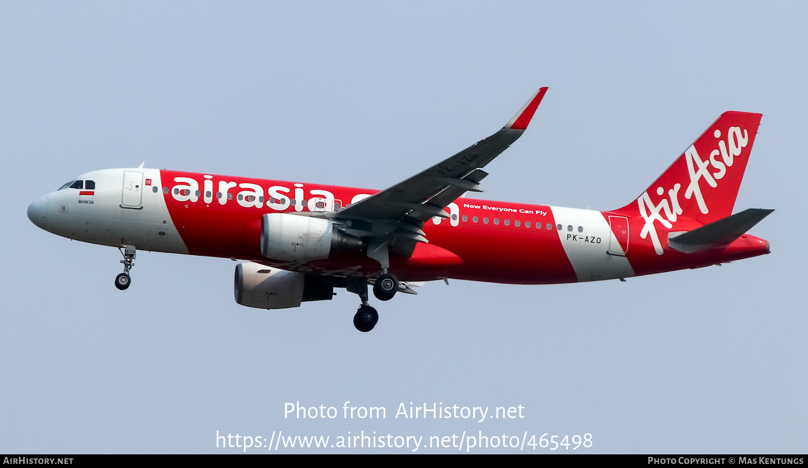 Aircraft Photo of PK-AZO | Airbus A320-216 | AirAsia | AirHistory.net #465498