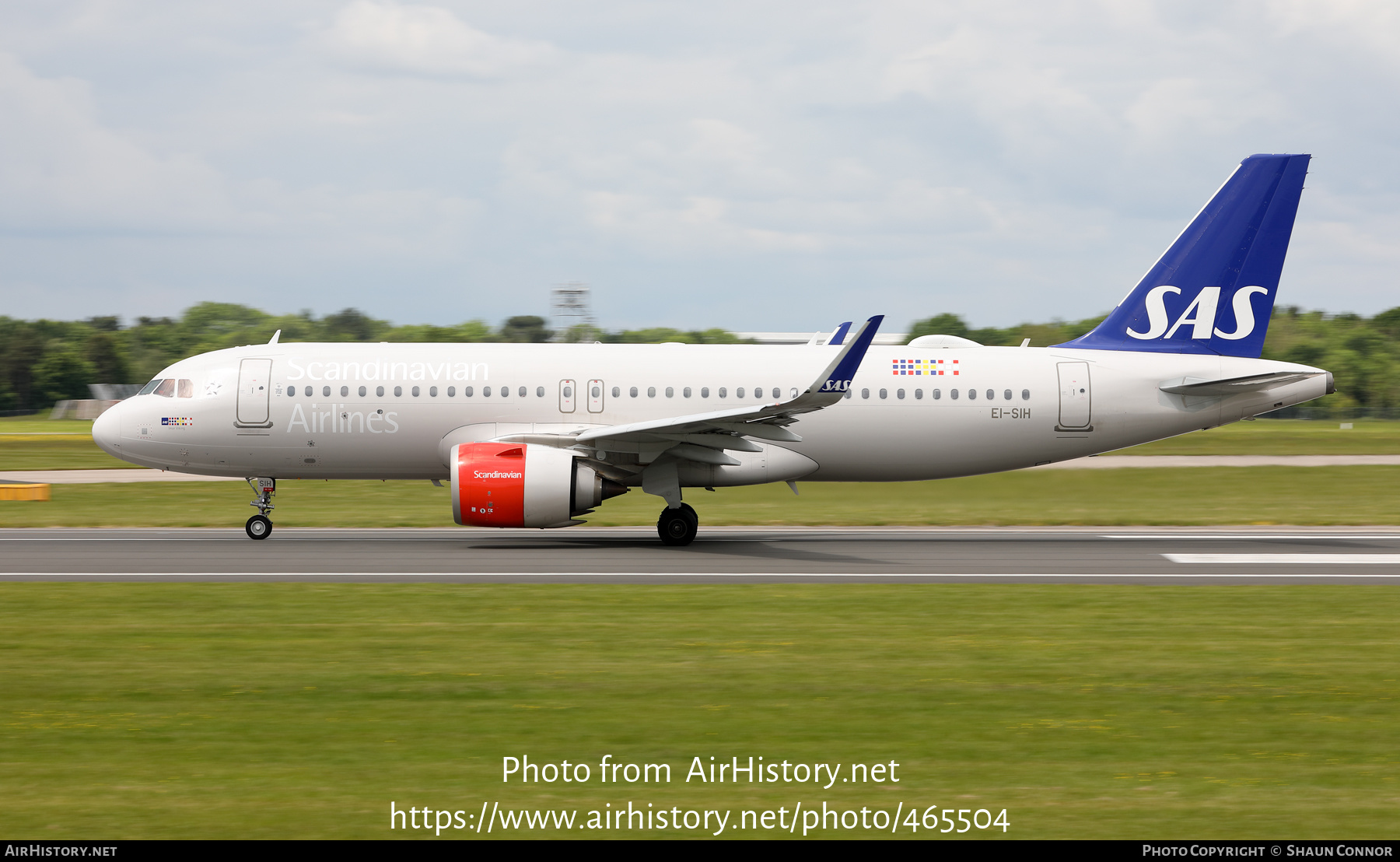 Aircraft Photo of EI-SIH | Airbus A320-251N | Scandinavian Airlines - SAS | AirHistory.net #465504