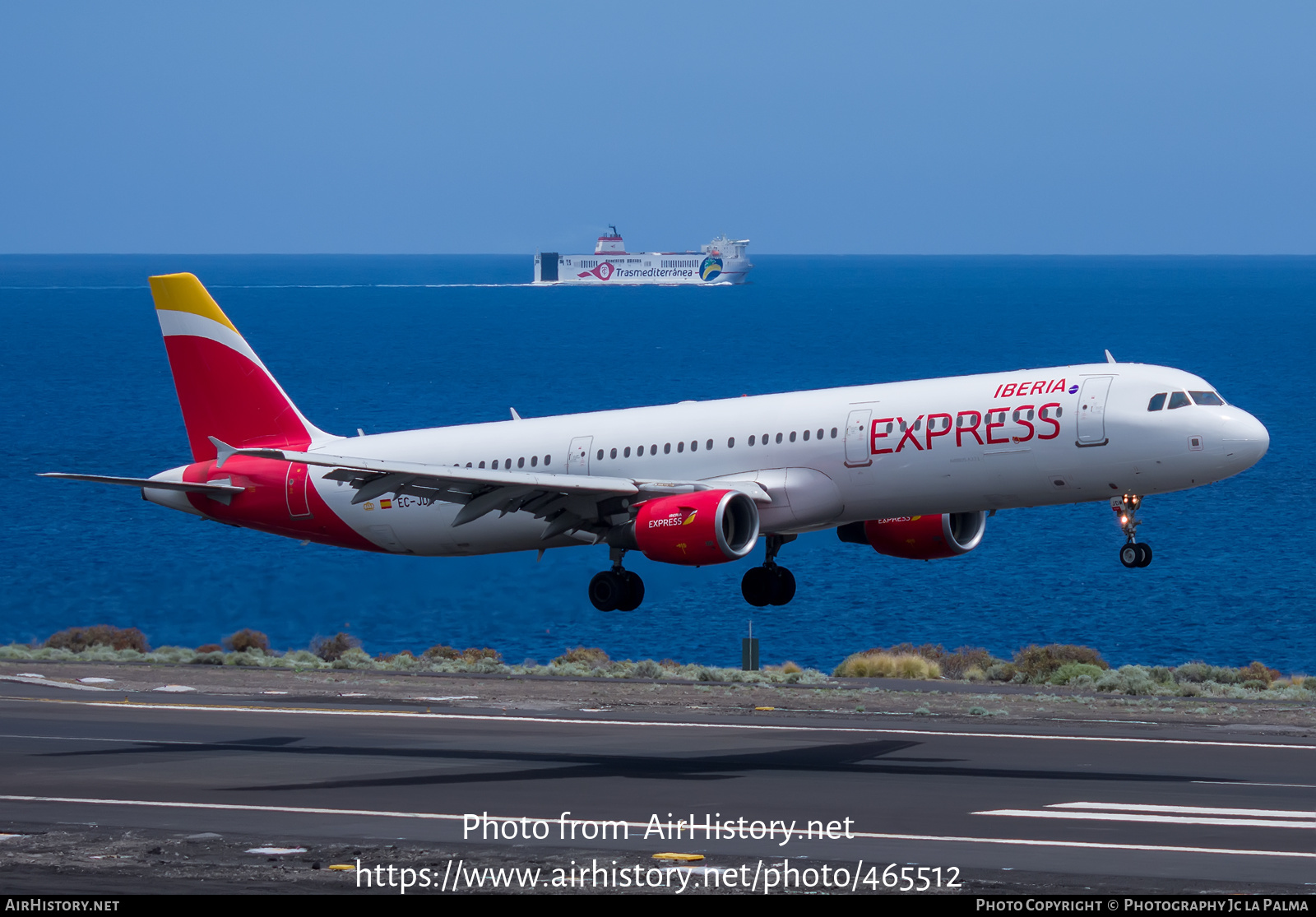 Aircraft Photo of EC-JDM | Airbus A321-213 | Iberia Express | AirHistory.net #465512