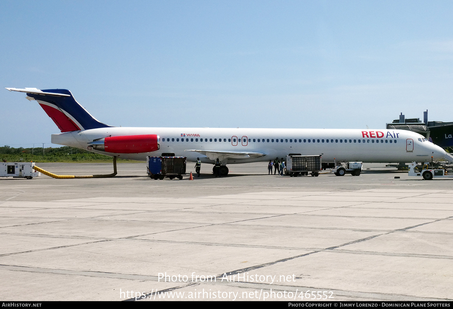 Aircraft Photo of HI1066 | McDonnell Douglas MD-82 (DC-9-82) | Red Air | AirHistory.net #465552