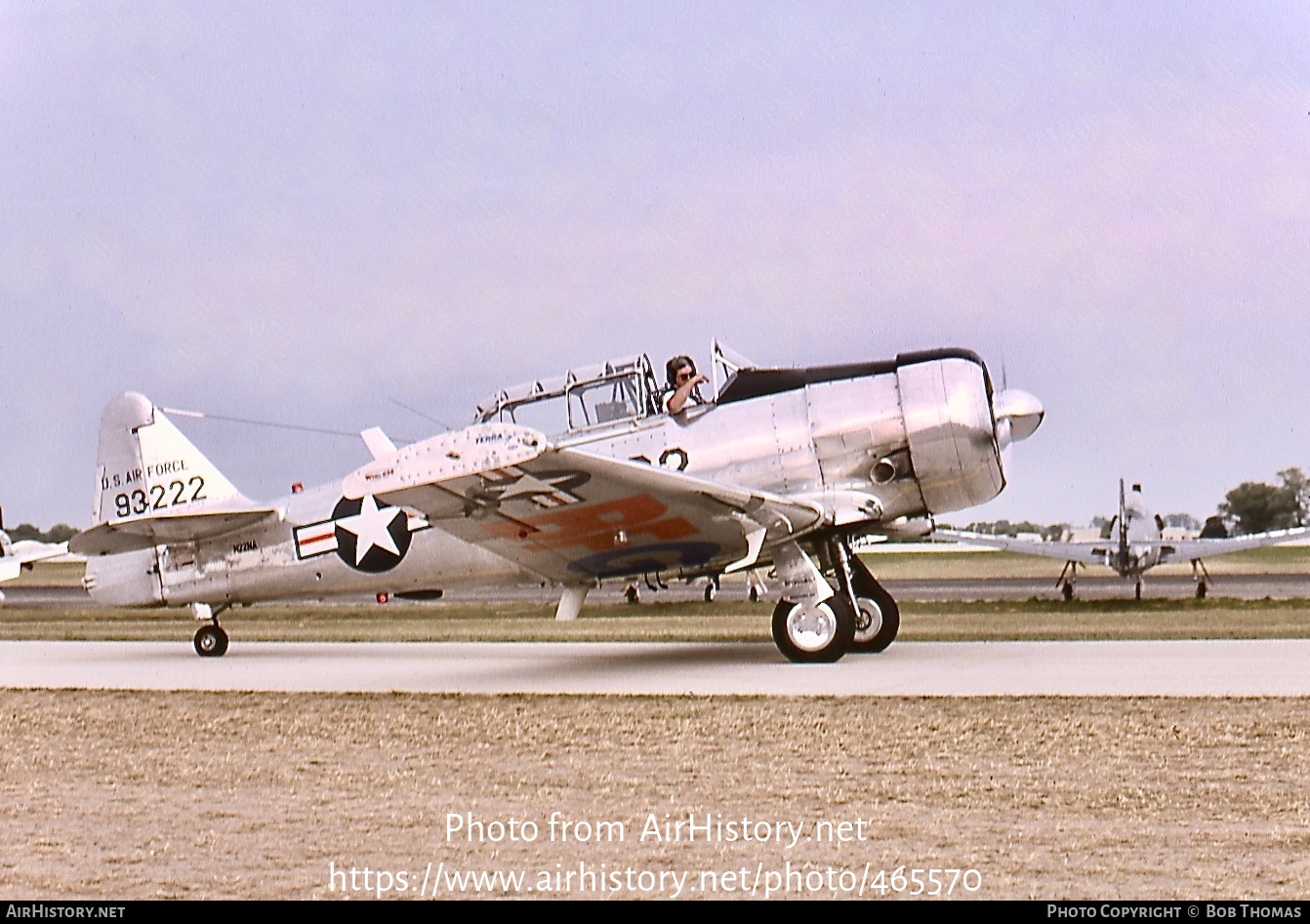 Aircraft Photo of N22NA / 93222 | North American T-6G Texan | USA - Air Force | AirHistory.net #465570