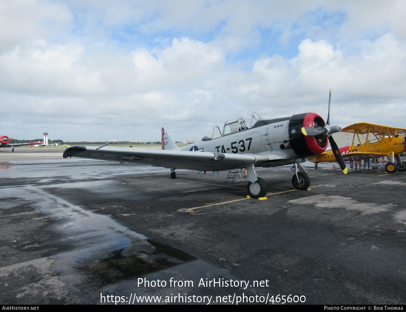 Aircraft Photo of N748LL / 42537 | North American AT-6F Texan | USA - Air Force | AirHistory.net #465600