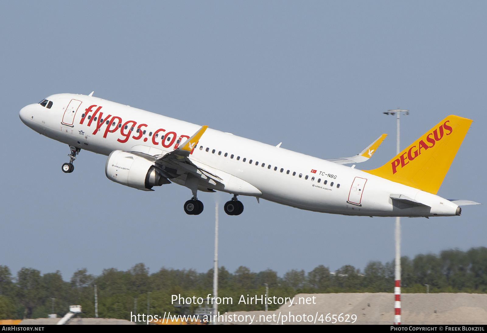 Aircraft Photo of TC-NBG | Airbus A320-251N | Pegasus Airlines | AirHistory.net #465629