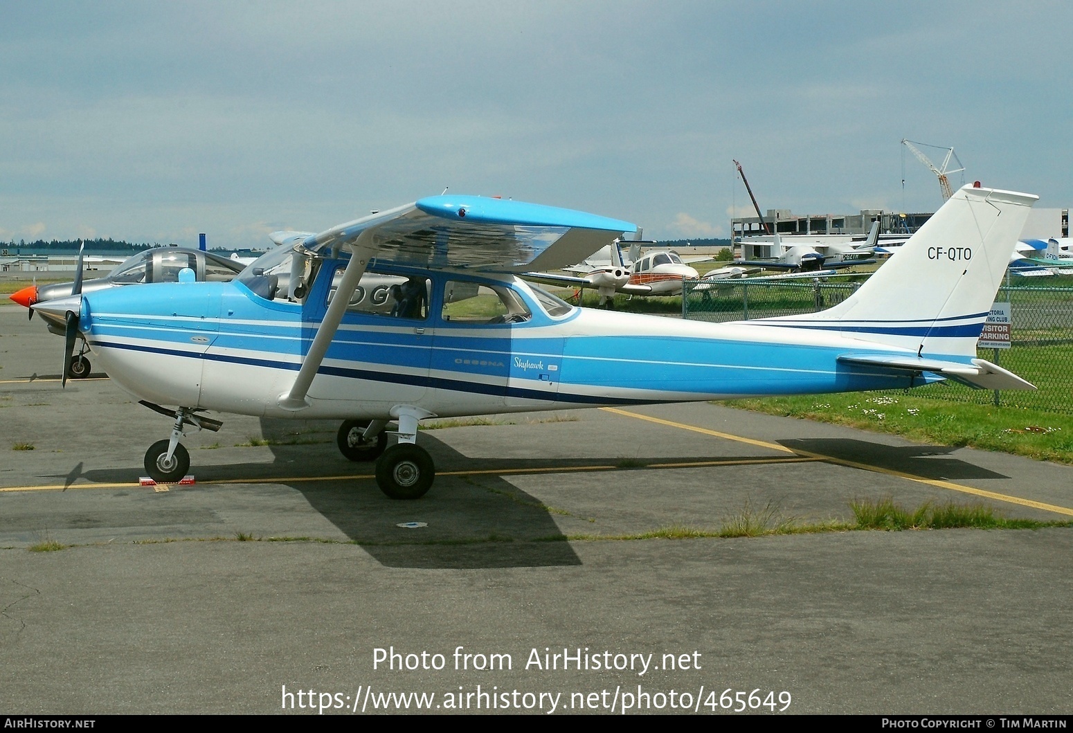 Aircraft Photo of CF-QTO | Cessna 172L Skyhawk | AirHistory.net #465649