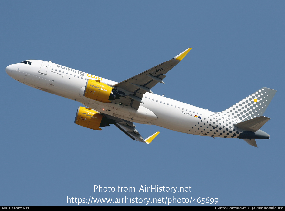 Aircraft Photo of EC-NAX | Airbus A320-271N | Vueling Airlines | AirHistory.net #465699