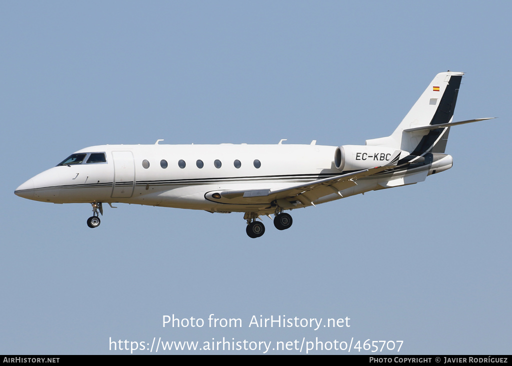 Aircraft Photo of EC-KBC | Israel Aircraft Industries Gulfstream G200 | AirHistory.net #465707