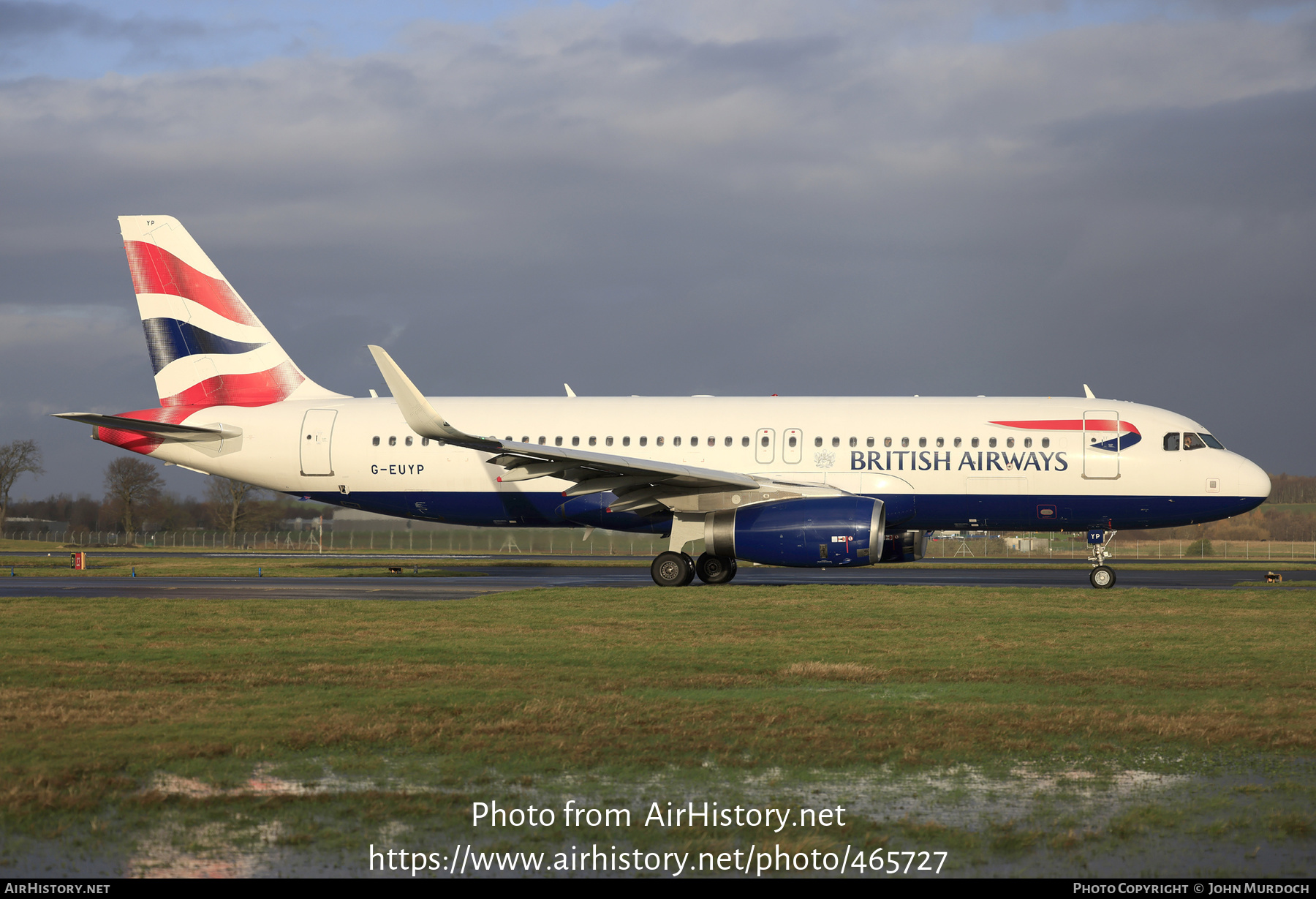 Aircraft Photo of G-EUYP | Airbus A320-232 | British Airways | AirHistory.net #465727