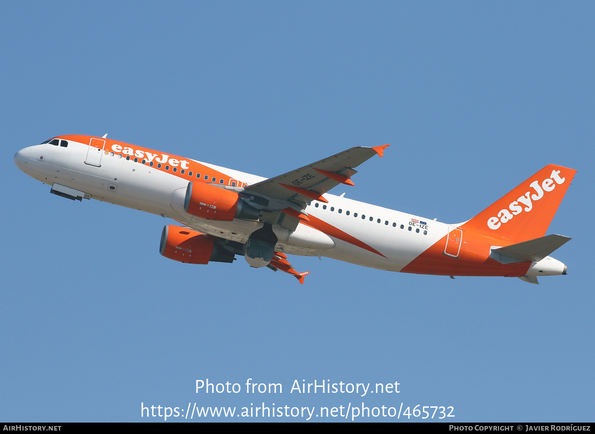 Aircraft Photo of OE-IZE | Airbus A320-214 | EasyJet | AirHistory.net #465732