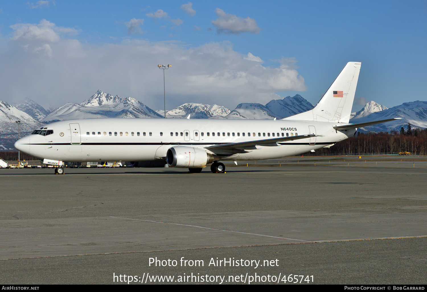 Aircraft Photo of N640CS | Boeing 737-4Y0 | US Department of Justice | AirHistory.net #465741