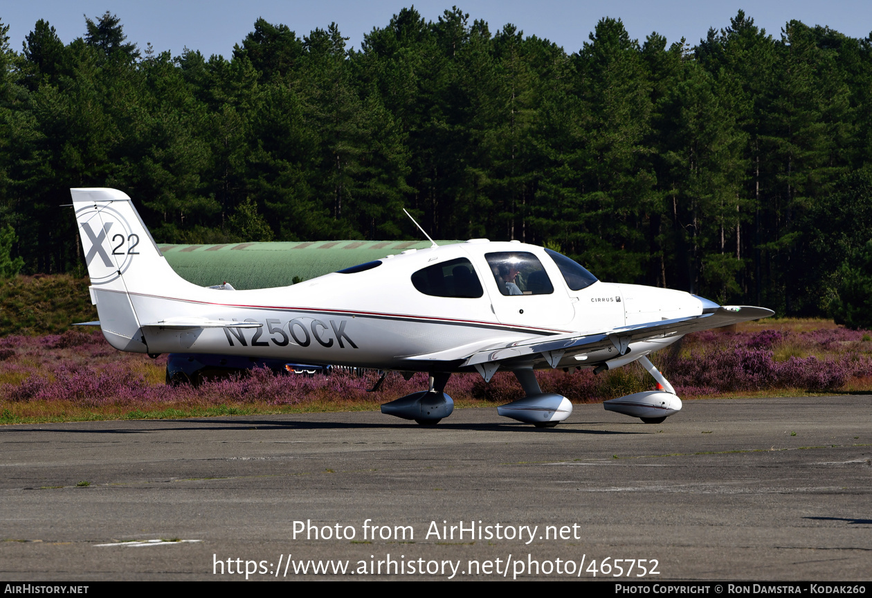 Aircraft Photo of N250CK | Cirrus SR-22 G3-X | AirHistory.net #465752