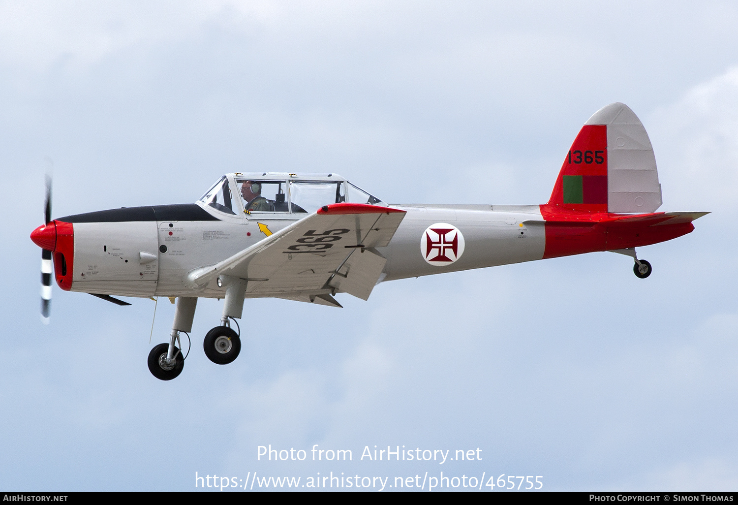 Aircraft Photo of G-DHPM / 1365 | De Havilland Canada DHC-1 Chipmunk Mk22 | Portugal - Air Force | AirHistory.net #465755