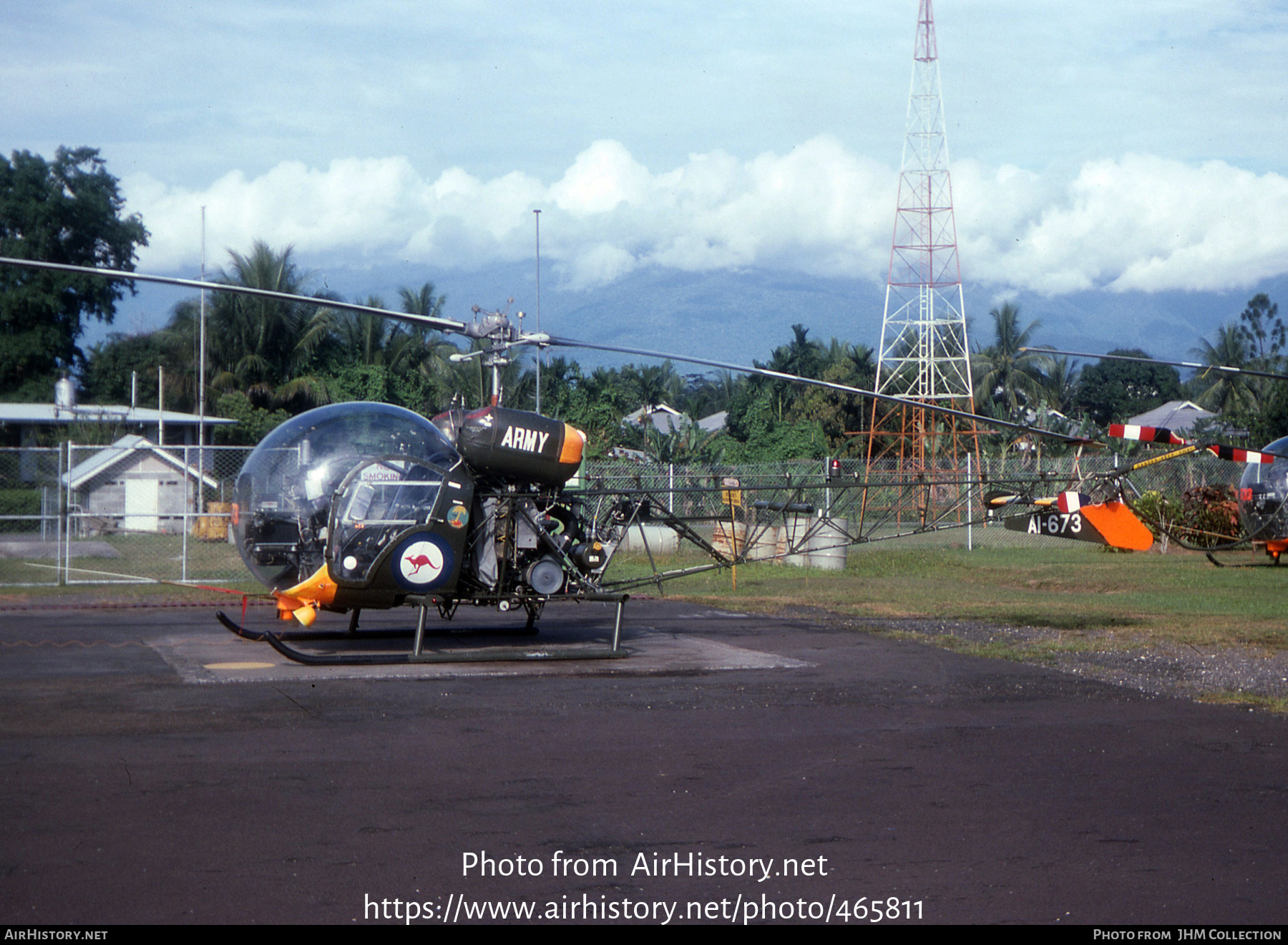 Aircraft Photo of A1-673 | Bell 47G-3B-1 Sioux | Australia - Army | AirHistory.net #465811