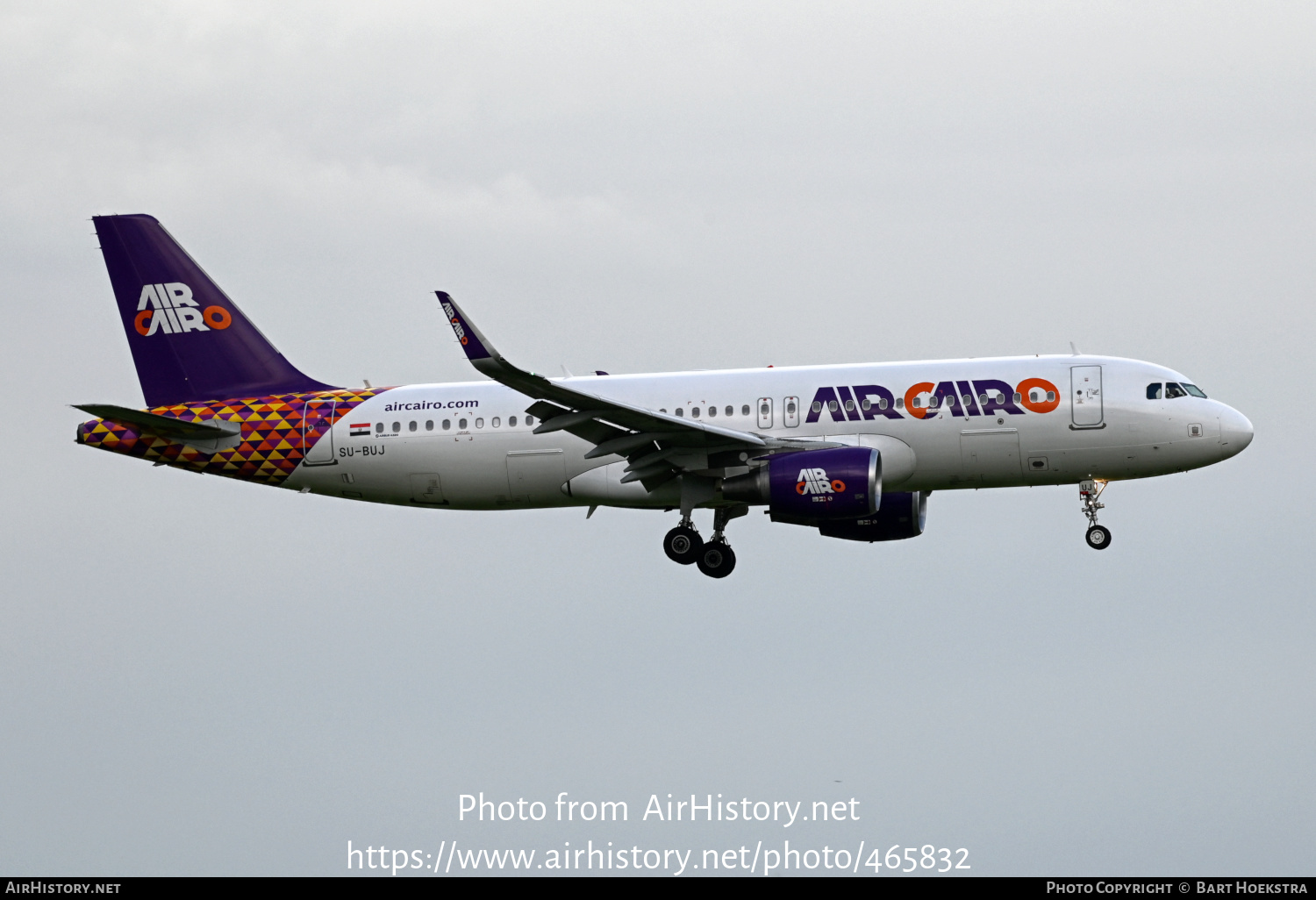 Aircraft Photo of SU-BUJ | Airbus A320-214 | Air Cairo | AirHistory.net #465832