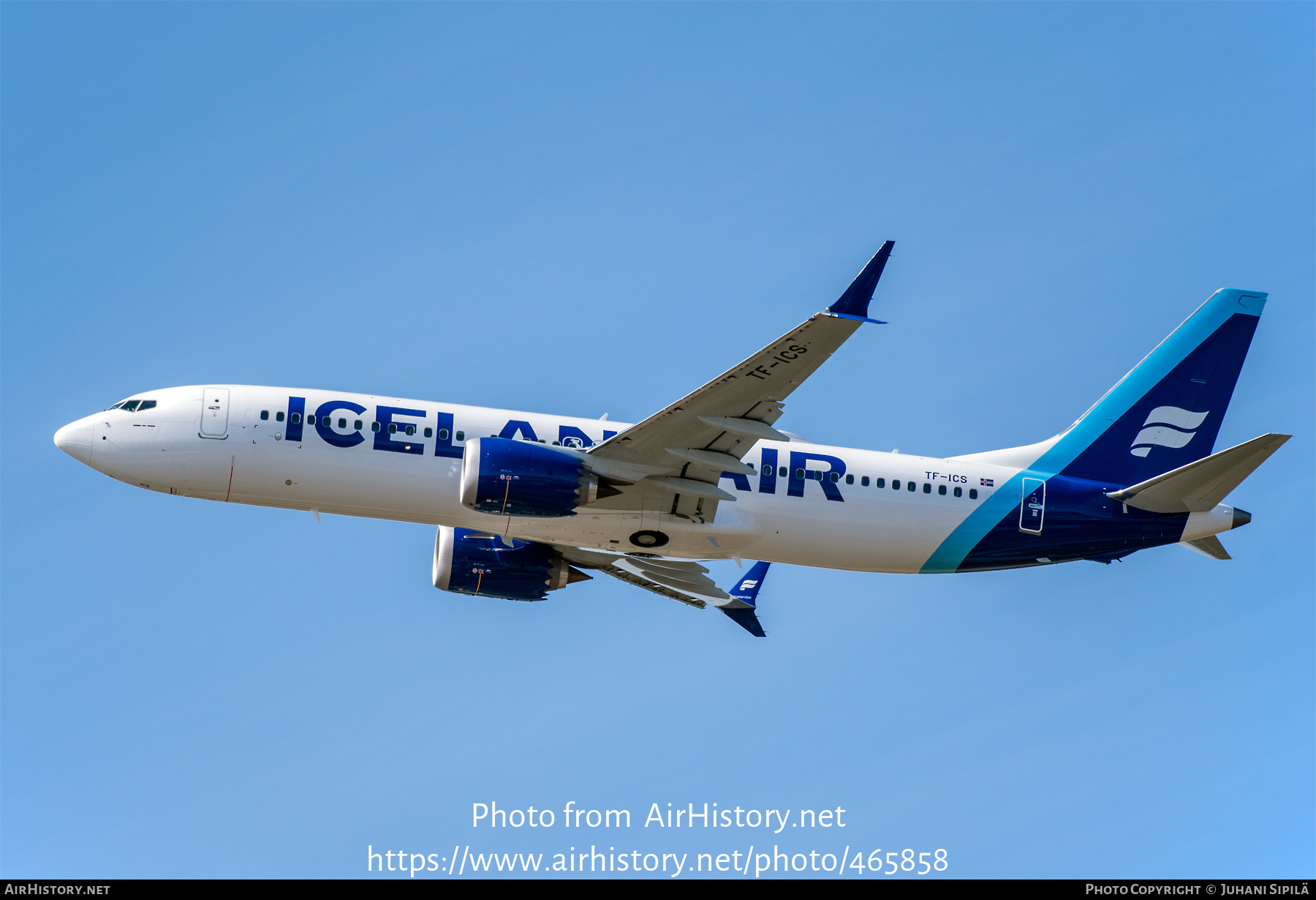 Aircraft Photo of TF-ICS | Boeing 737-8 Max 8 | Icelandair | AirHistory.net #465858