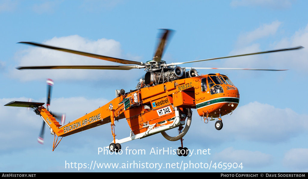 Aircraft Photo of N163AC | Sikorsky S-64F Skycrane | Erickson Air-Crane | AirHistory.net #465904