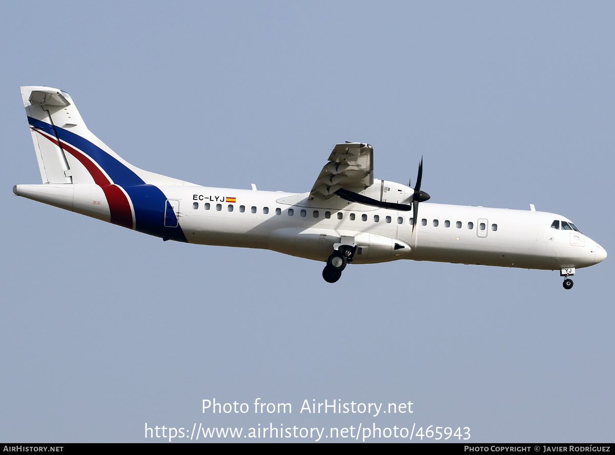 Aircraft Photo of EC-LYJ | ATR ATR-72-500 (ATR-72-212A) | Swiftair | AirHistory.net #465943