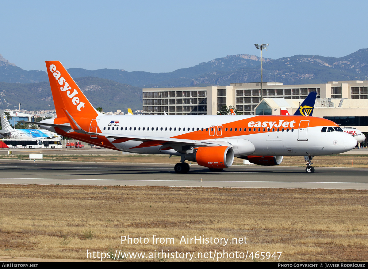 Aircraft Photo of OE-ICJ | Airbus A320-214 | EasyJet | AirHistory.net #465947