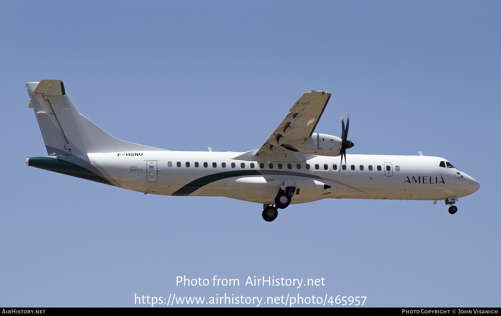 Aircraft Photo of F-HGNU | ATR ATR-72-600 (ATR-72-212A) | Amelia | AirHistory.net #465957