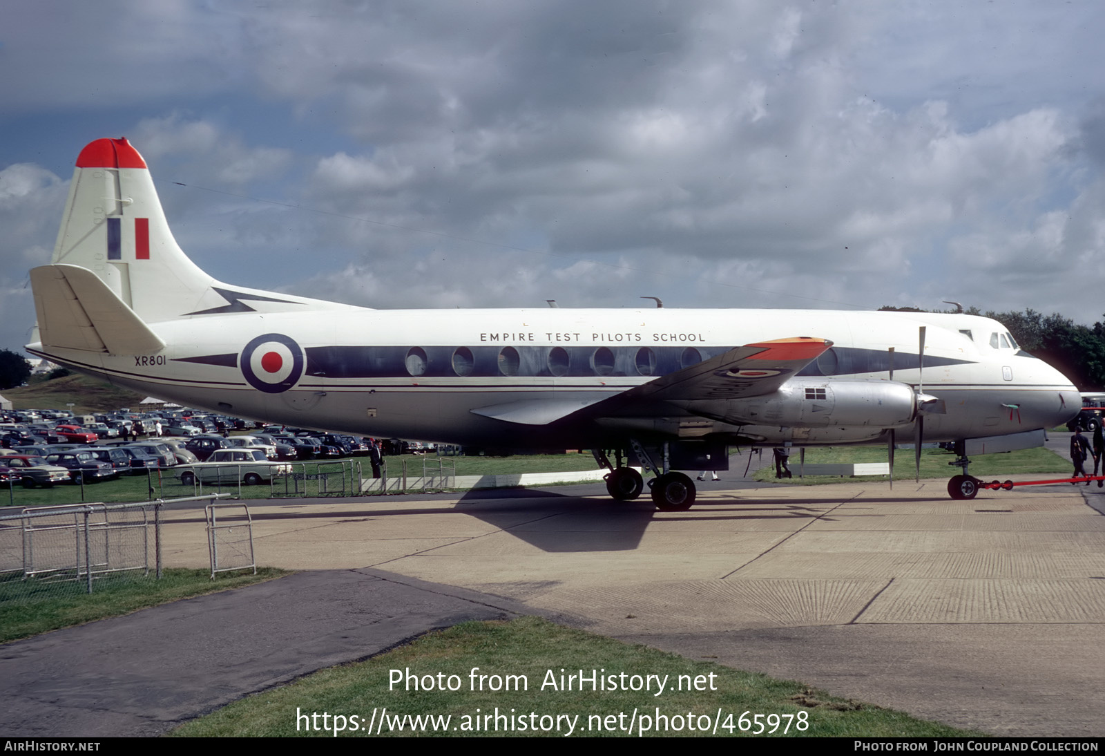 Aircraft Photo of XR801 | Vickers 744 Viscount | UK - Air Force | AirHistory.net #465978