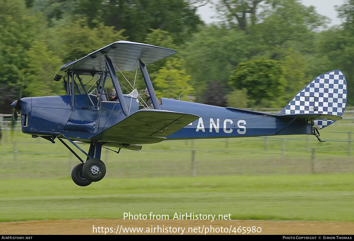 Aircraft Photo of G-ANCS | De Havilland D.H. 82A Tiger Moth II | AirHistory.net #465980